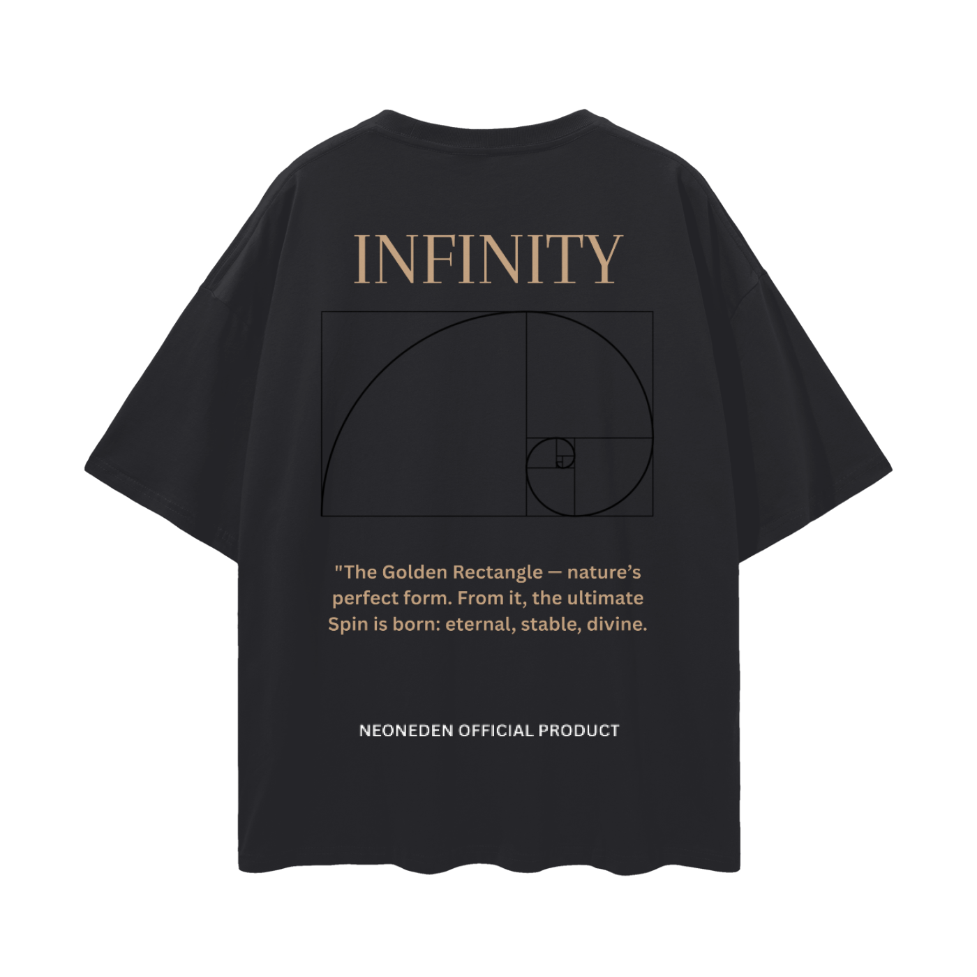 Oversize Deep Drop Shoulder Tee - 190 GSM