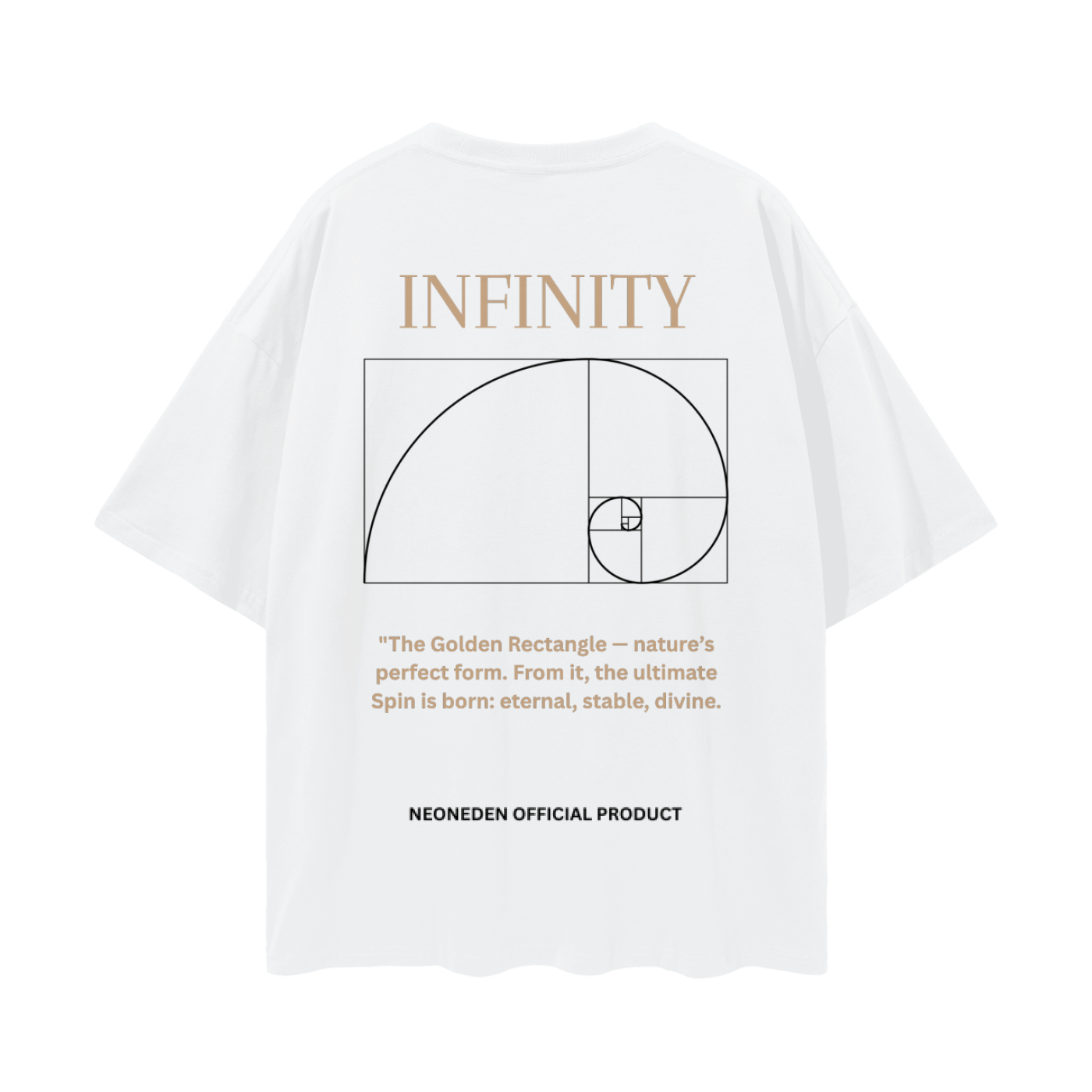 Oversize Deep Drop Shoulder Tee - 190 GSM