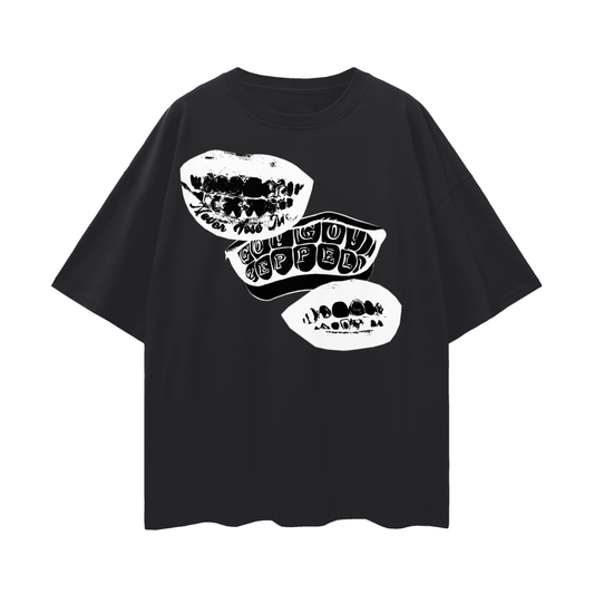 Oversize Gyro Zeppeli mouth Tee