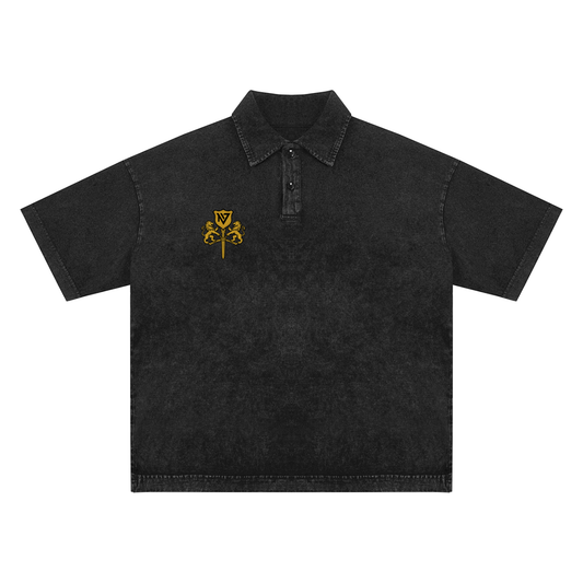 Ichigo Snow-Washed Polo T-Shirt